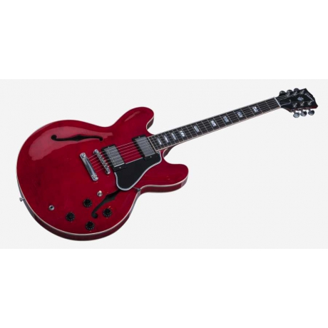 Gibson Memphis ES-335 Figured Elektro Gitar (Cherry)<br>Fotoğraf: 2/10