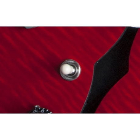 Gibson Memphis ES-335 Figured Elektro Gitar (Cherry)<br>Fotoğraf: 5/10