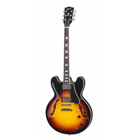 Gibson Memphis ES-335 Slim Neck Elektro Gitar (Sunset Burst)<br>Fotoğraf: 1/11