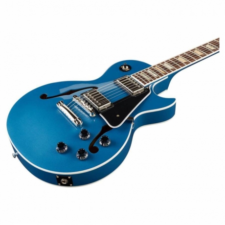 Gibson Memphis ES-Les Paul Elektro Gitar (Pelham Blue)<br>Fotoğraf: 4/5
