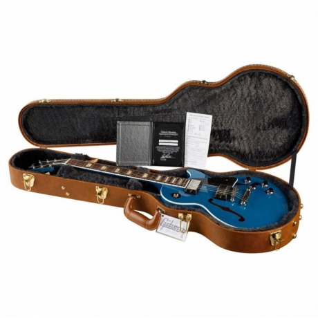 Gibson Memphis ES-Les Paul Elektro Gitar (Pelham Blue)<br>Fotoğraf: 5/5