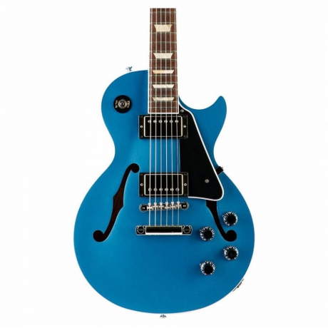 Gibson Memphis ES-Les Paul Elektro Gitar (Pelham Blue)<br>Fotoğraf: 3/5