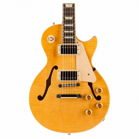 Gibson Memphis ES-Les Paul Elektro Gitar (Trans Amber)<br>Fotoğraf: 3/6