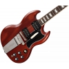 Gibson Original Collection SG Standard '61 Faded Maestro Vibrola Elektro Gitar (Vintage Cherry), Fotoğraf: 2/6