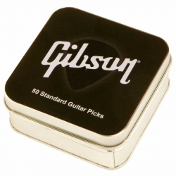 Gibson Pick Tin/Pack of 50 Extra Heavy