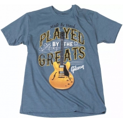 Gibson Played By The Greats Indigo T-Shirt (Large)