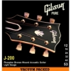 Gibson SAG-J200L Phosphor Bronze Akustik Gitar Teli (12-53)<br>Fotoğraf: 1/1