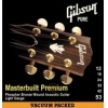 Gibson SAG-MB12 Masterbuilt Premium Phosphor Bronz Akustik Gitar Teli (12-53)<br>Fotoğraf: 1/1