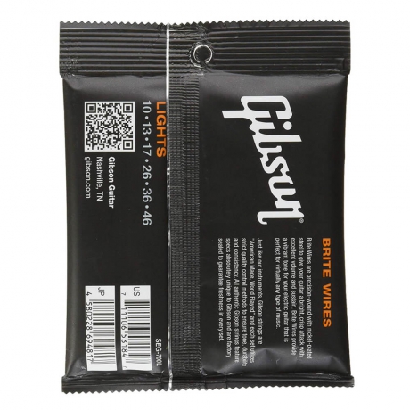 Gibson SEG-700L Brite Wires Light Elektro Gitar Teli (10-46)<br>Fotoğraf: 2/2