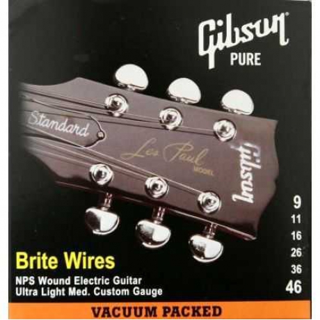 Gibson SEG-700ULMC Brite Wires Elektro Gitar Teli (9-46)<br>Fotoğraf: 1/1