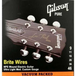 Gibson SEG-700ULMC Brite Wires Elektro Gitar Teli (9-46)
