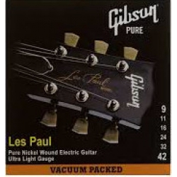 Gibson SEG-LP9 Les Paul Elektro Gitar Teli (9-42)