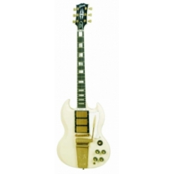Gibson SG Custom Reissue Maestro VOS Elektro Gitar (Classic White)