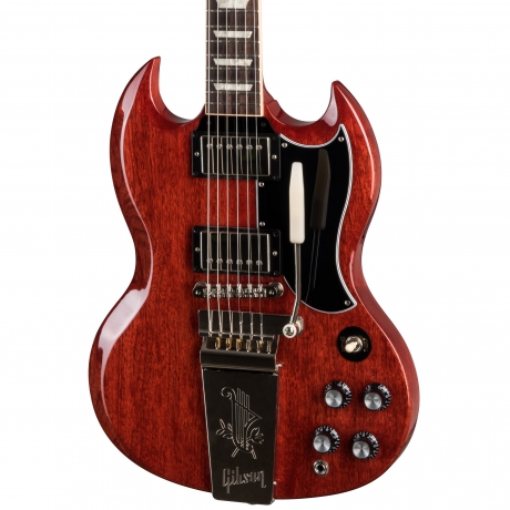 Gibson SG Standard '61 Maestro Vibrola Elektro Gitar (Vintage Cherry)<br>Fotoğraf: 3/5