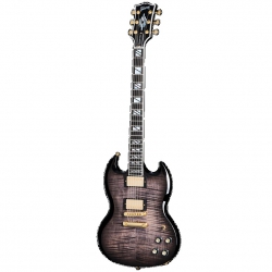 Gibson SG Supreme Elektro Gitar (Translucent Ebony Burst)