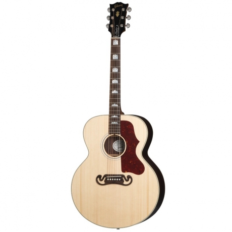 Gibson SJ-200 Studio Elektro Akustik Gitar (Natural)<br>Fotoğraf: 1/3