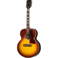 Gibson SJ-200 Studio Elektro Akustik Gitar (Satin Rosewood Burst)