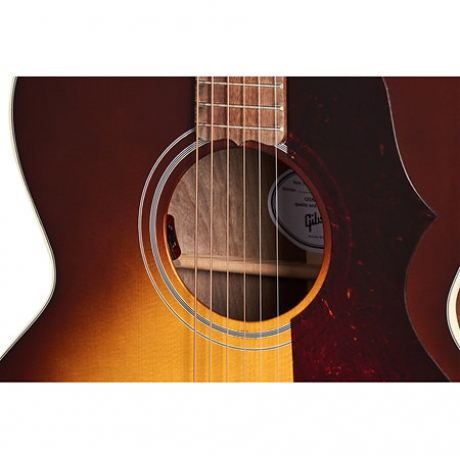Gibson  SJ-200 Studio Walnut Elektro Akustik Gitar (Walnut Burst)<br>Fotoğraf: 3/8