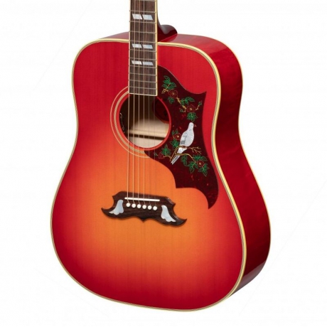 Gibson Dove Original Elektro Akustik Gitar (Vintage Cherry Sunburst)<br>Fotoğraf: 2/8