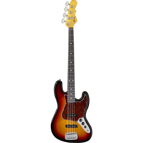G&L JB 4 Bas Gitar (3-Tone Sunburst)<br>Fotoğraf: 1/1