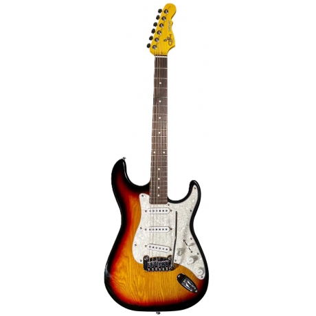 G&L Tribute Series Legacy Elektro Gitar (3-tone Sunburst)<br>Fotoğraf: 1/1
