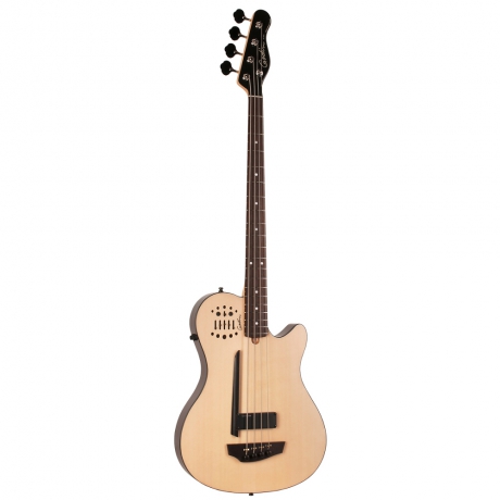 Godin A4 Bass ULTRA SG Fretted RN SA Bas Gitar (Natural)<br>Fotoğraf: 2/3
