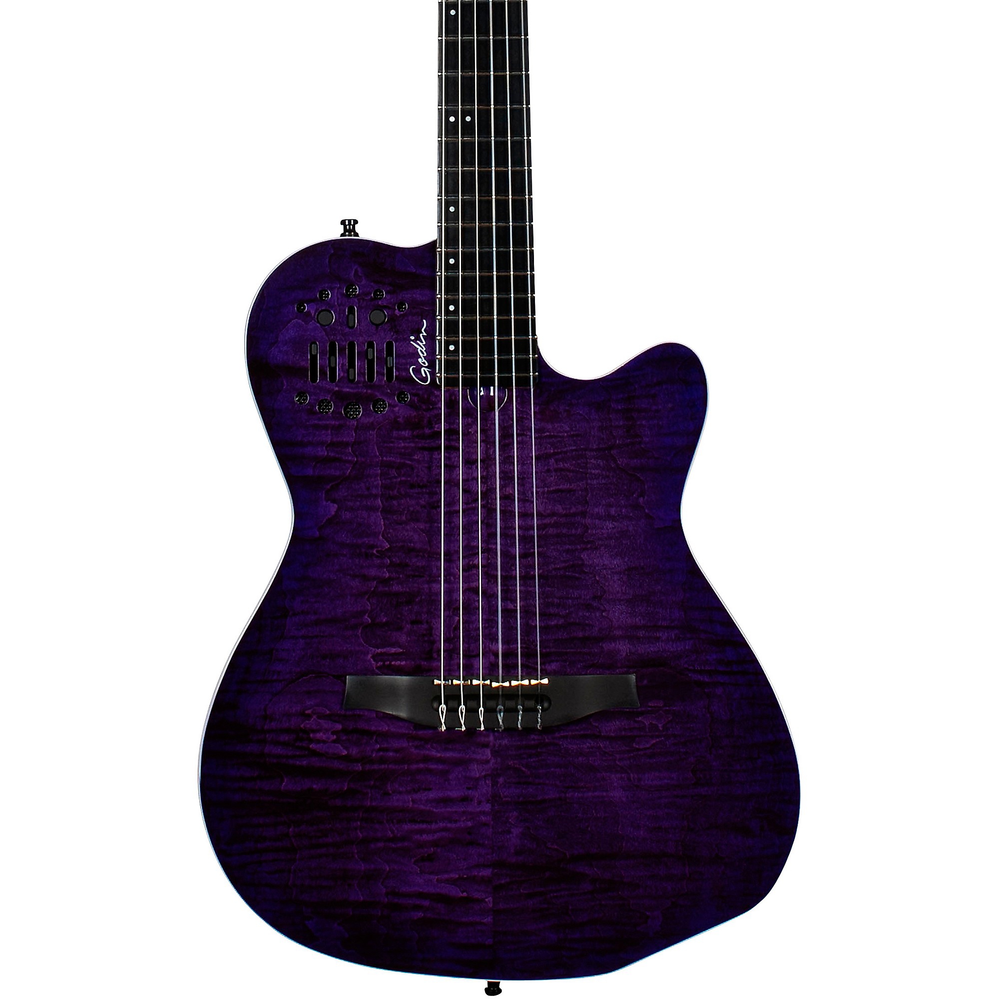 Godin ACS Nylon Steve Stevens Signature 25th Anniversary Elektro