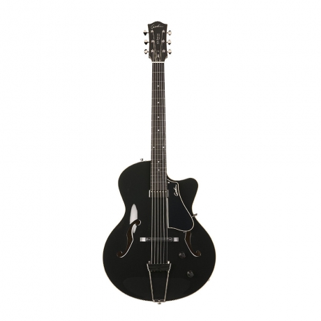 Godin Avenue Jazz Elektro Gitar (Piano Black)<br>Fotoğraf: 1/1