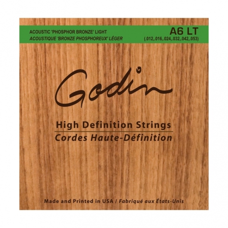 Godin Lt Phos Bronze Akustik Gitar Teli (12-53)<br>Fotoğraf: 1/1