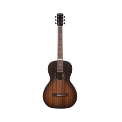 Godin Mahogany Parlor Elektro Akustik Gitar (Black Burst)