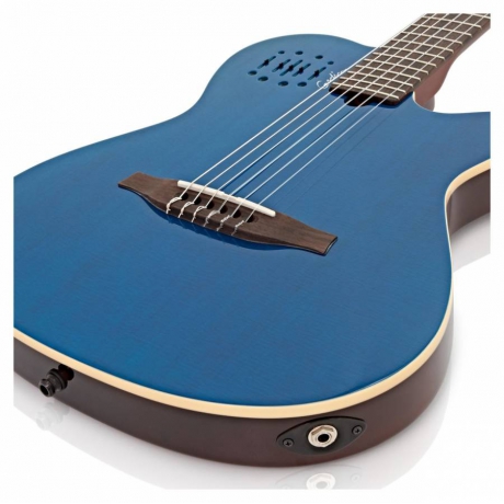 Godin Multiac Encore Elektro Klasik Gitar (Trans Blue)<br>Fotoğraf: 2/2