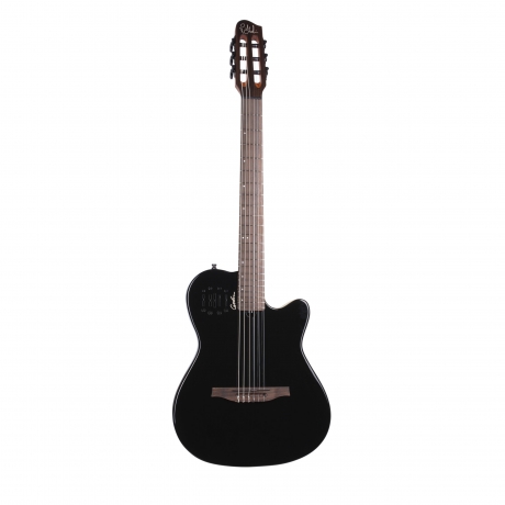 Godin Multiac Mundial Elektro Klasik Gitar (Onyx Black)<br>Fotoğraf: 2/3