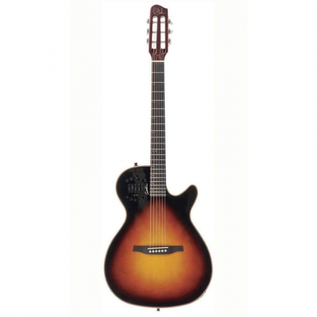 Godin Multiac Steel Duet Ambiance HG Elektro Akustik Gitar (Sunburst)<br>Fotoğraf: 1/1