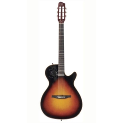 Godin Multiac Steel Duet Ambiance HG Elektro Akustik Gitar (Sunburst)