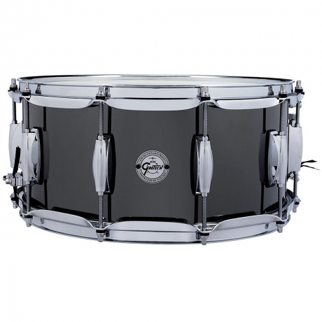 Gretsch 14x6,5" Over Steel Trampet (Siyah Nikel)<br>Fotoğraf: 1/1