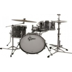Gretsch Broadkaster 18" Akustik Davul Seti (Deep Marine Black Pearl)
