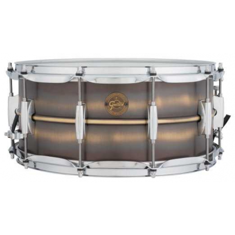 Gretsch Burshed Brass 14 x 6.5 Trampet S1-6514-BB<br>Fotoğraf: 1/1