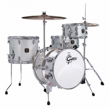 Gretsch CC-S264X-TSS Catalina Club Street Akustik Davul Seti - Silver Sparkle<br>Fotoğraf: 2/4