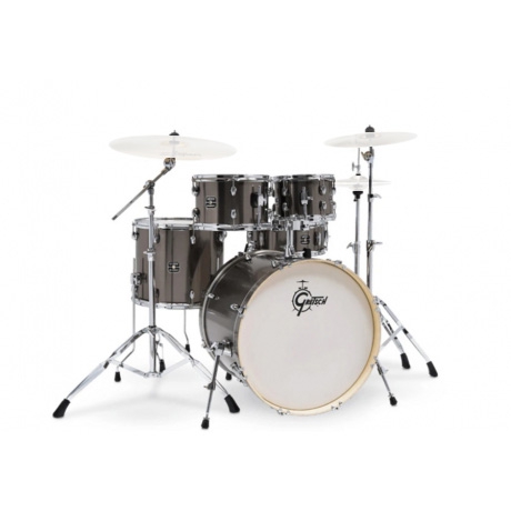 Gretsch Energy Serisi 20" 5 Parça Hardware Davul Seti (Grey Steel)<br>Fotoğraf: 1/1