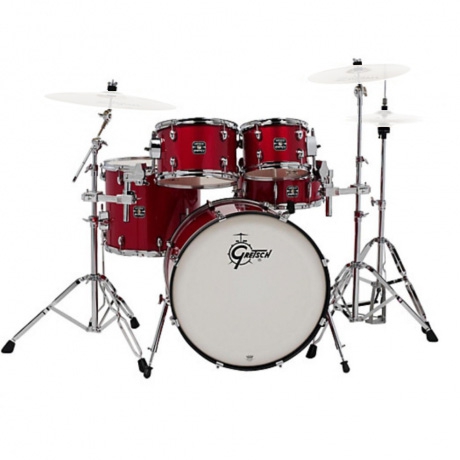 Gretsch Energy Serisi 20'' 5 Parça Hardware Davul Seti (Red Sparkle)<br>Fotoğraf: 1/3