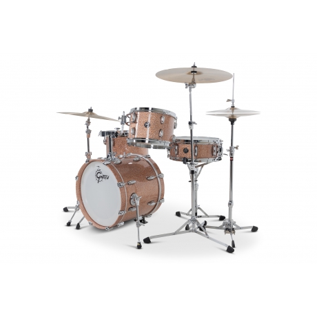 Gretsch Renown 4 Parça 18" Akustik Davul (Champagne Sparkle)<br>Fotoğraf: 3/4