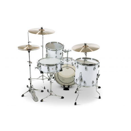 Gretsch Renown 4 Parça 18" Akustik Davul (Piano White)<br>Fotoğraf: 4/4