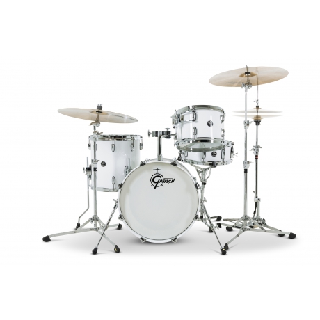 Gretsch Renown 4 Parça 18" Akustik Davul (Piano White)<br>Fotoğraf: 2/4