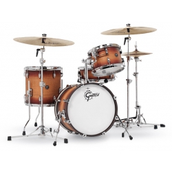 Gretsch Renown 4-Parça 18" Akustik Davul (Satin Tobacco Burst)