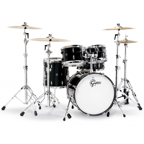Gretsch Renown 5-Parça 20" Akustik Davul (Piano Black)<br>Fotoğraf: 1/1