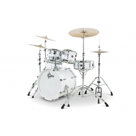 Gretsch  Renown 5-Parça 20" Akustik Davul (Piano White)<br>Fotoğraf: 3/4