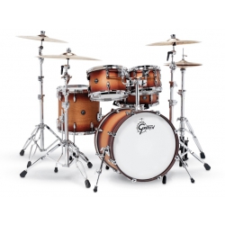 Gretsch Renown 5-Parça 20" Akustik Davul (Satin Tobacco Burst)