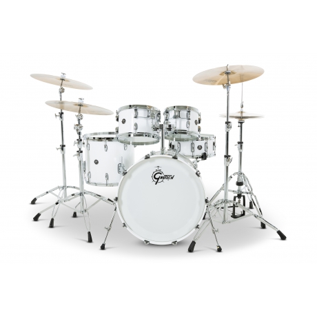 Gretsch Renown 5-Parça 22" Akustik Davul (Piano White)<br>Fotoğraf: 2/4