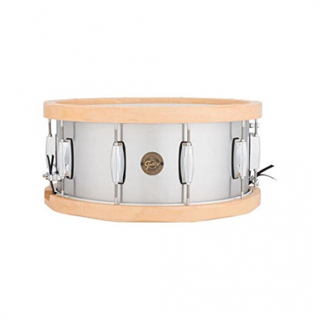Gretsch S1-6514A-WH 6,5'' X 14'' Trampet Trampet (Seamless Aluminum)<br>Fotoğraf: 1/1