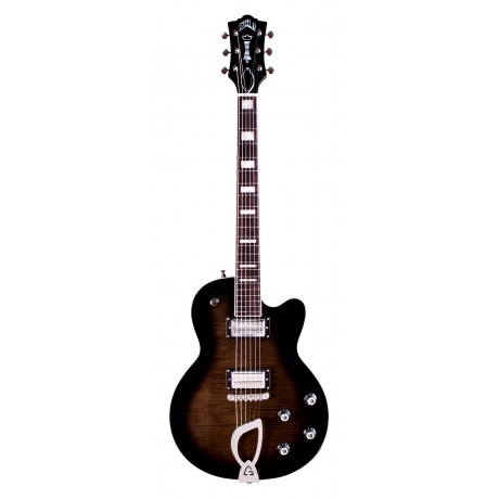 Guild Aristocrat HH Elektro Gitar (Trans Black Burst)<br>Fotoğraf: 1/2